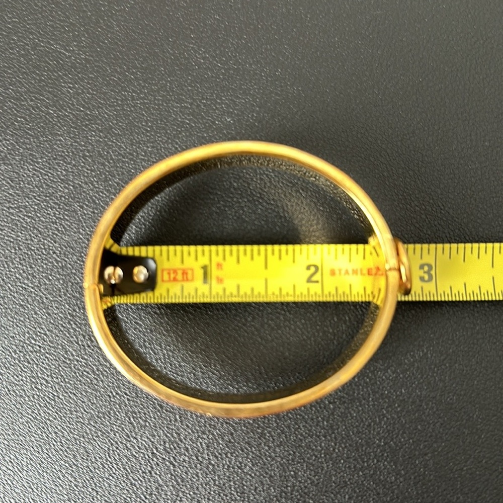 Coach gold bangles - Picture 7 of 9